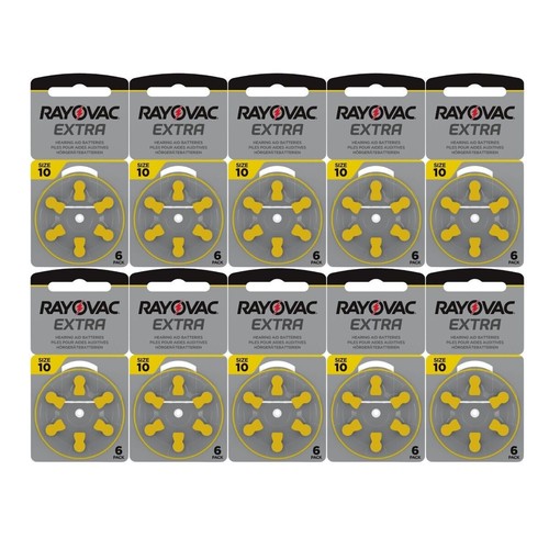 Rayovac size hearing aid - 10,