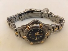 Oskar Emil Sports Watch with Stainless Steel Case and Strap, Quartz Movement