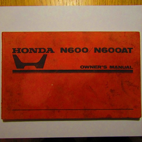 Honda n600 n600at original - n600,