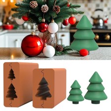 Christmas Tree Roller Clay Tools DIY Xmas Shaped Polymer Clay Bead Roller Gift