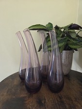 90s Ikea Mauve Set of Four