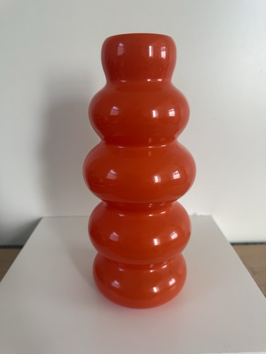 Ikea kallarhals orange vase - ikea,