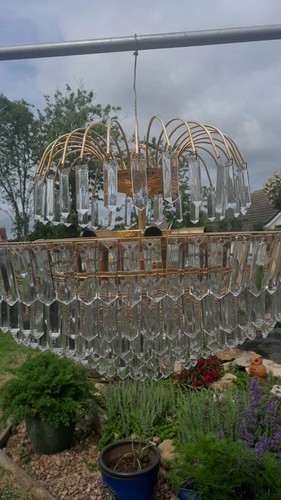 Massive french basket crystal - french,