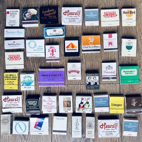 Vintage matchbooks - vintage,
