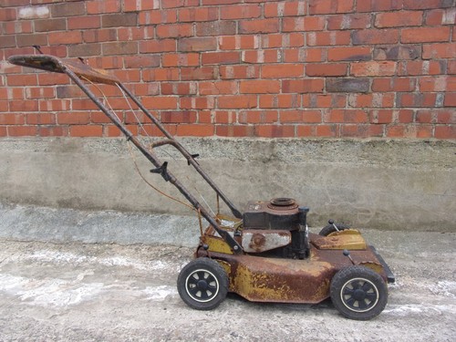 Vintage qualcast lawn mower - vintage,