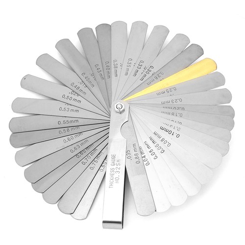 Blades feeler gauge 04 - blades, 0.04