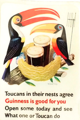 Vintage 1958 guinness - 1958, pocket