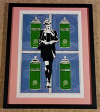 DEATH NYC ltd ed signed FRAMED