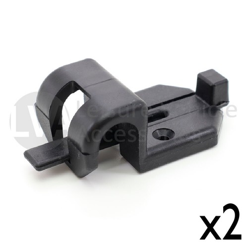 Black sliding table rail - black,