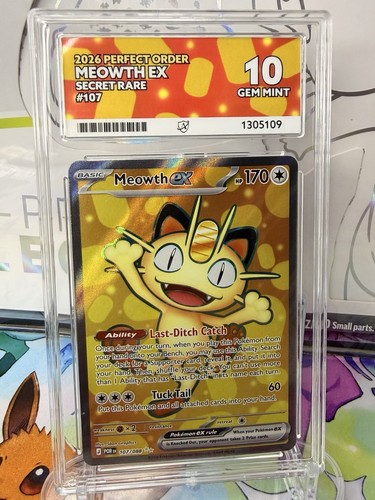 Pokémon tcg meowth - meowth, ex