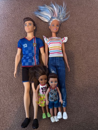 Ken and barbie family - family, with