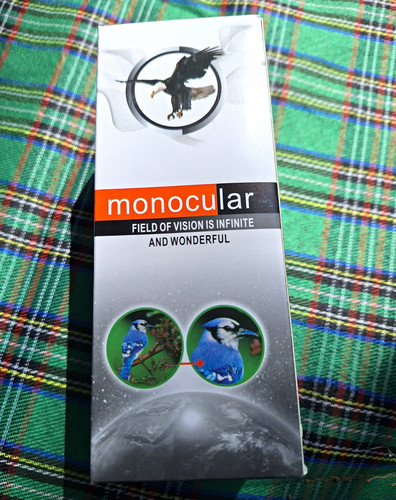 Compact green 10x25 - 10x25, monocular