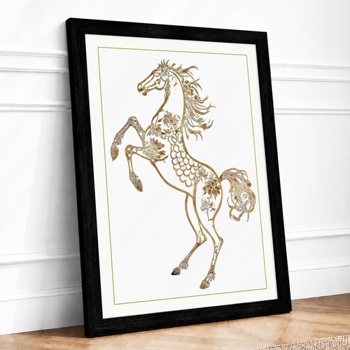 Rearing horse minimalist - rearing,