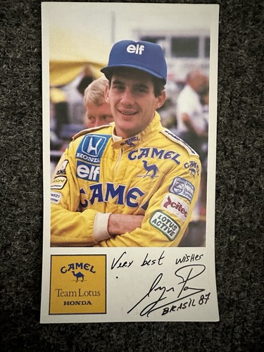 Ayrton senna camel team lotus - ayrton,