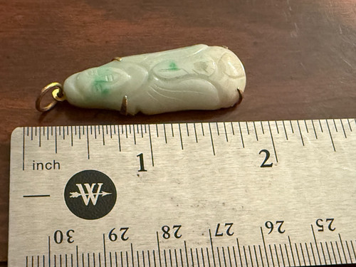 Jade guanyin buddha - buddha, pendant