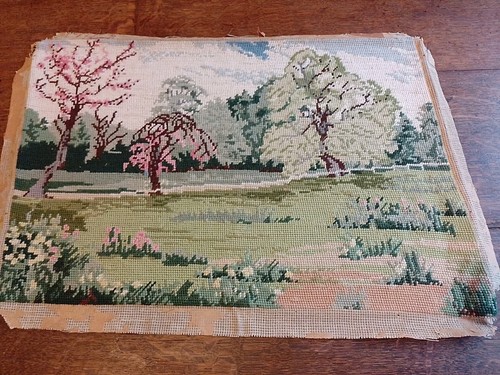 Vintage tapestry english - tapestry,