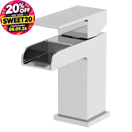 Modern bathroom waterfall - waterfall, mono