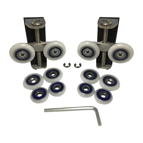 The uniwheel shower door - ,