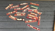 LARGE VINTAGE JOB LOT FALSE TEETH DENTISTS DENTISTRY FILM PROP CURIOS DENTURES