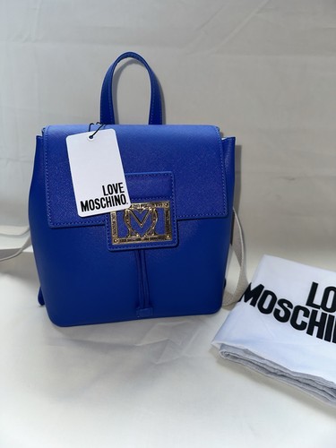 Love moschino blue - blue, saffiano