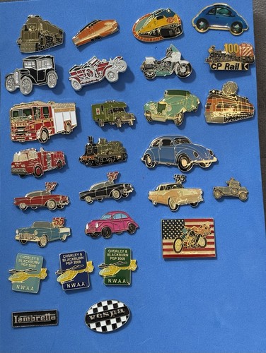 Transport themed pin badges - pin,