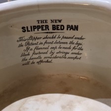 The New Slipper Bed Pan