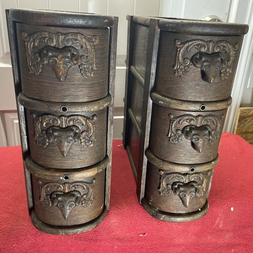 Vintage sewing cabinet drawers - vintage,