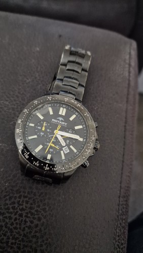Mens rotary chronograph watch - mens,
