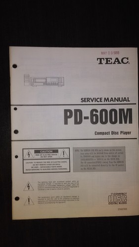 Teac 600m service - teac,