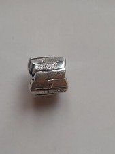 TRUTH sterling Silver PK 925 Paving Path Bracelet charm 