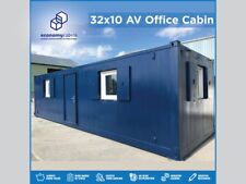 32x10 AV 70/30 | Portable Office Cabin | Kitchen & Toilet | Shipping Container