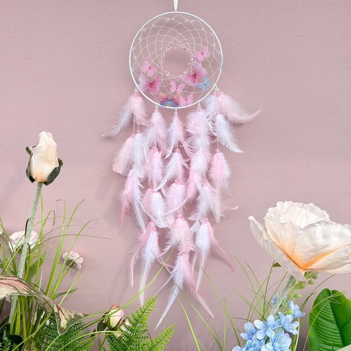 Large dream catcher - dream, butterfly