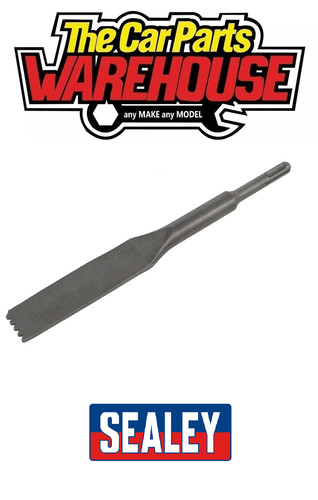 1pc sealey comb chisel toothed - comb, chisel/toothed
