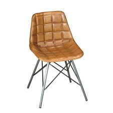 Vintage Leather Dining Chair