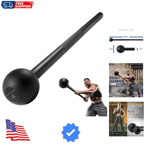 Steel mace bell - steel, strength