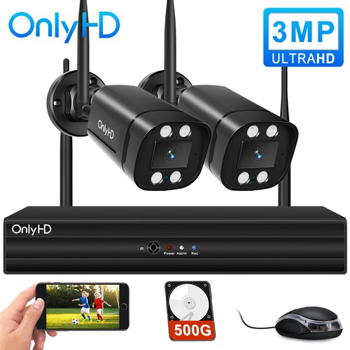 3mp wireless cctv - hd,