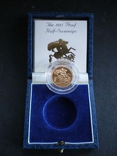 Royal Mint UK GOLD PROOF HALF