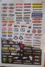 RC DECAL Vinyl STICKER SHEET