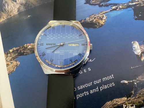 Raketa 280 perpetual - raketa, calendar