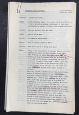 Original Beryl Reid Script