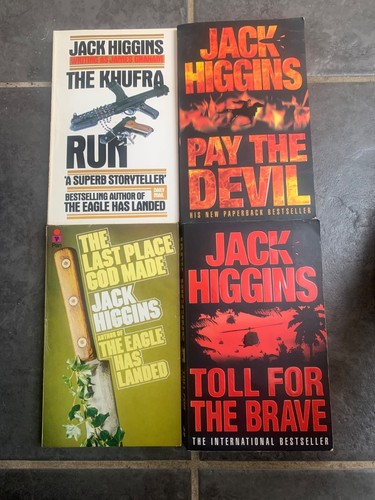 Jack higgins paperbacks - jack,