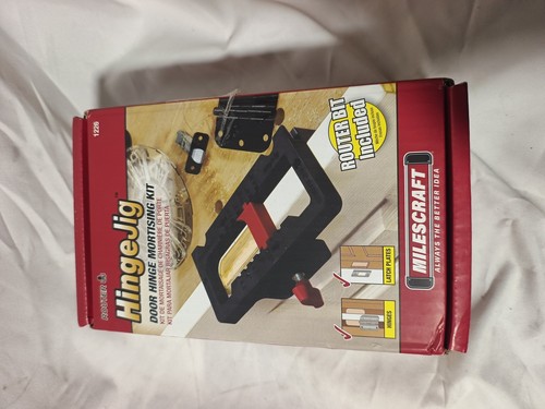 Milescraft 1226 hinge jig - jig, self