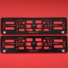 New number plate - new, surrounds