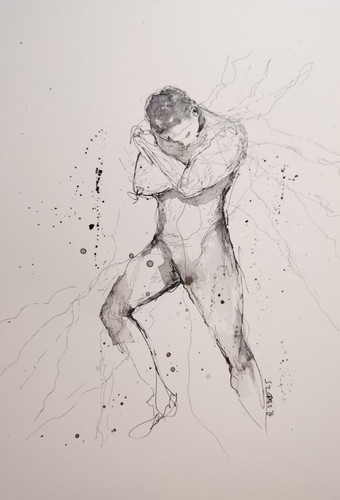 Original contemplation figure - contemplation,