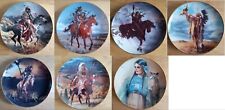 Native American Indian Collector Plates - Franklin Mint, Limited Edition
