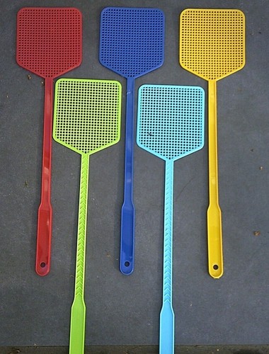 Plastic handle insect fly - handle,