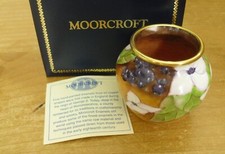 Boxed Ltd Ed Moorcroft Enamels