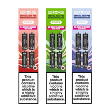 CRYSTAL 4 in 1 PODS Prefilled Vape 4 Packs 2400 Puffs 20mg 2ml  MULTI BUY OFFERS