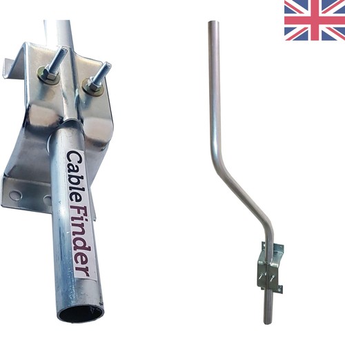 Durable foot cranked - pole, &