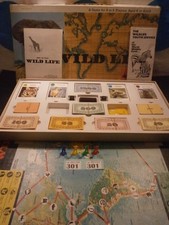 Vintage Wildlife Board Game by